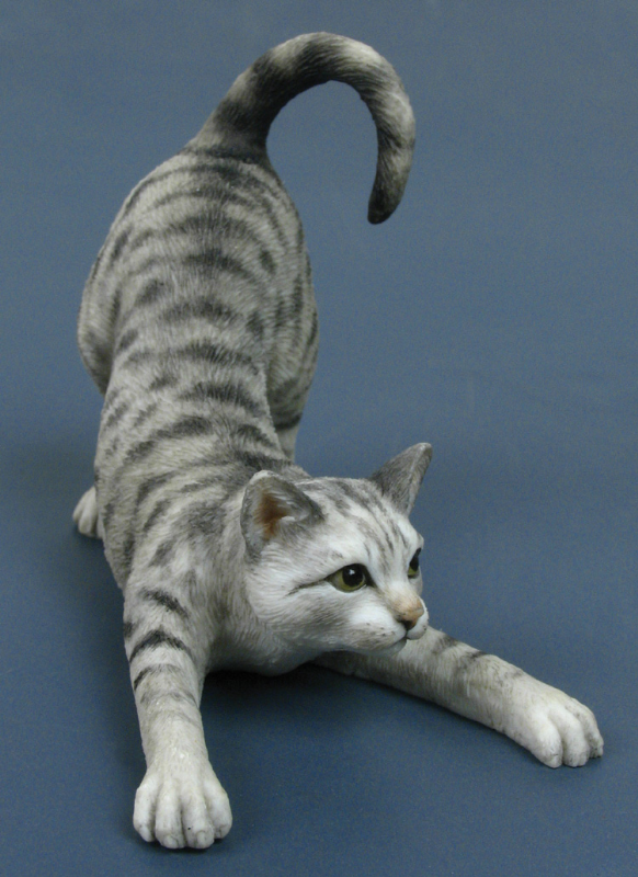 Lost Egyptian Mau grey tabby named Oreo in Orangeville