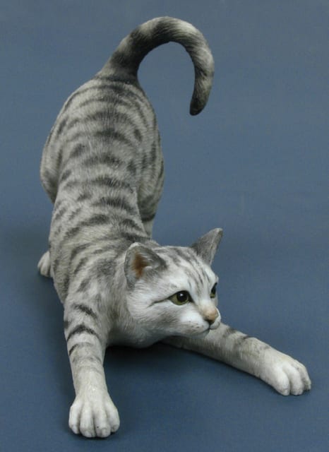 Lost Egyptian Mau grey tabby named Oreo in Orangeville